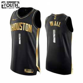 Dres Washington Wizards John Wall 1 2020-21 Crna Golden Edition Swingman - Dječji